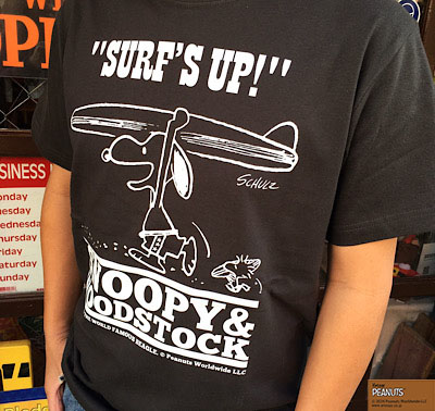 BUDDY 別注 PEANUTS スヌーピーTシャツ