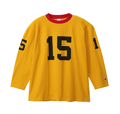 Champion 3/4 スリーブ フットボールTシャツ