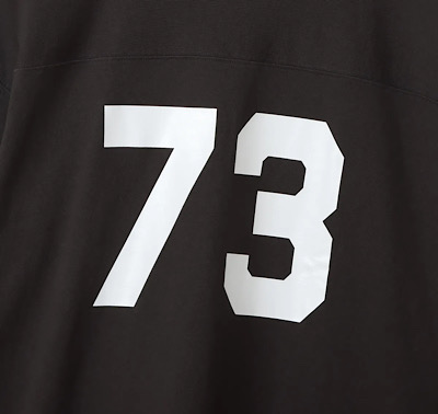 Champion 3/4 スリーブ フットボールTシャツ