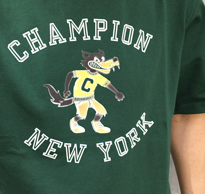 Champion NEW YORK ショートスリーブTシャツ 25SS C3-B329