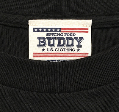 BUDDY オリジナル CALIFORNIA FOOTBALL Ｔシャツ スミクロ