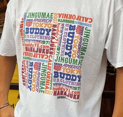 BUDDY × FRUIT OF THE LOOM Ｔシャツ