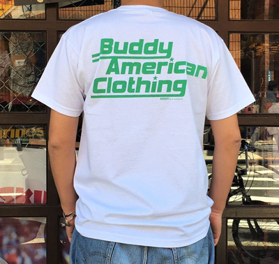 BUDDY × FRUIT OF THE LOOM BUDDY AMERICAN CLOTHING Tシャツ