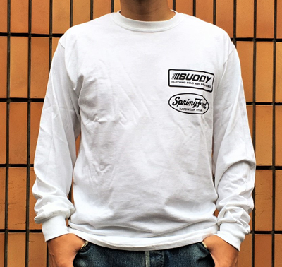 オリジナル ロングスリーブＴシャツ BUDDY CLOTHING SOLD AND SERVICED