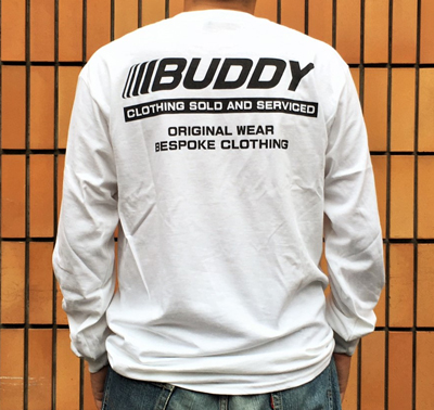 オリジナル ロングスリーブＴシャツ BUDDY CLOTHING SOLD AND SERVICED