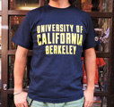 【UC BERKELEY】プリントTシャツ -UNIVERSITY OF CALIFORNIA BERKELEY ネイビー