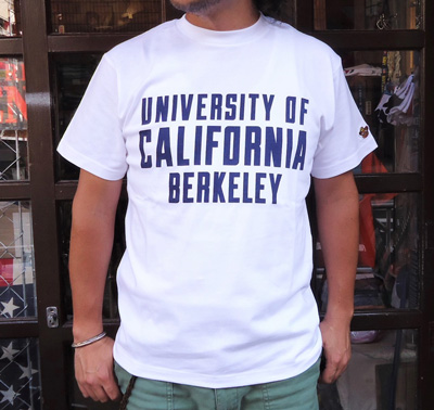 【UC BERKELEY】プリントTシャツ - UNIVERSITY OF CALIFORNIA BERKELEY ホワイト