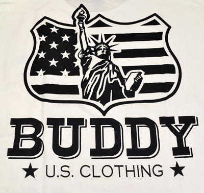 BUDDYオリジナル Indian & Statue of Liberty Tシャツ