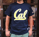 【UC BERKELEY】プリントTシャツ - CAL　ネイビー