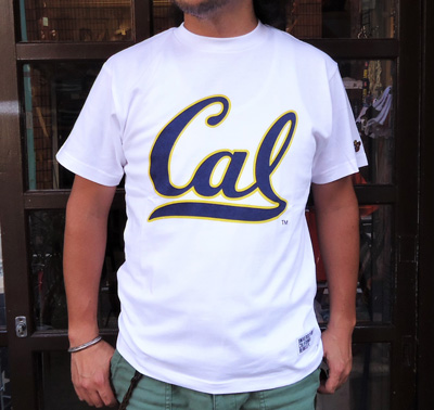 【UC BERKELEY】プリントTシャツ - CAL ホワイト