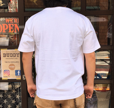 Champion チャンピオン T1011 ポケット付き US Tシャツ C5-B303 ホワイト