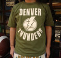 BUDDY別注 Champion U.S.A.プリントTシャツ(THUNDERS)