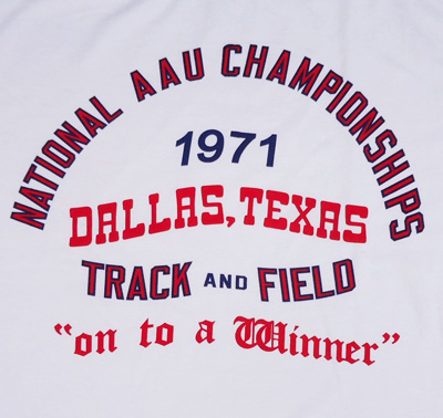 BUDD 別注 Champion U.S.A.T1011 プリントTシャツ(1971 DALLAS)
