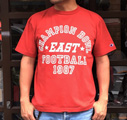  BUDDY 別注 Champion U.S.A.T1011 プリントTシャツ(EAST)