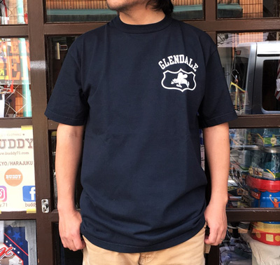 BUDDY 別注 Champion U.S.A.T1011 Tシャツ GLENDALE BROWNBEES