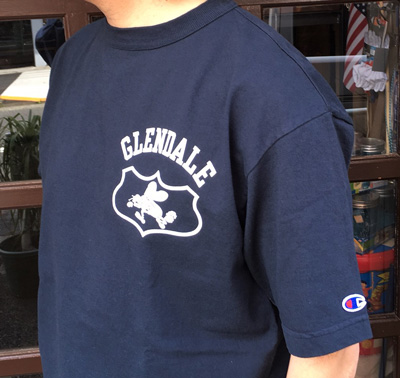 BUDDY 別注 Champion U.S.A.T1011 Tシャツ GLENDALE BROWNBEES