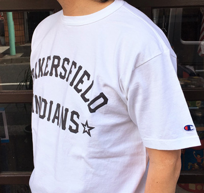 BUDDY 別注 Champion U.S.A.T1011 Tシャツ BAKERSFIELD INDIANS