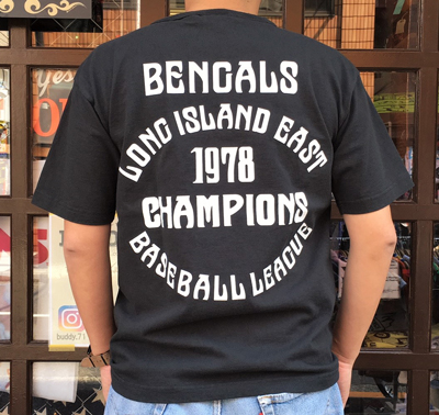 BUDDY 別注 Champion U.S.A.T1011 Tシャツ ROCKAWAY BENGALS