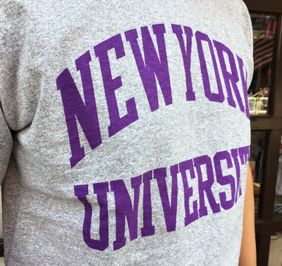 Champion U.S.A.T1011 Tシャツ NEW YORK UNIVERSITY