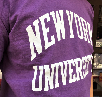 Champion U.S.A.T1011 Tシャツ NEW YORK UNIVERSITY