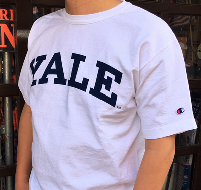 Champion U.S.A.T1011 Tシャツ YALE UNIVERSITY