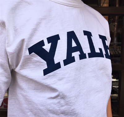 Champion U.S.A.T1011 Tシャツ YALE UNIVERSITY