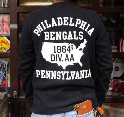 BUDDY 別注 Champion ロングスリーブTシャツ PHILADELPHIA BENGALS