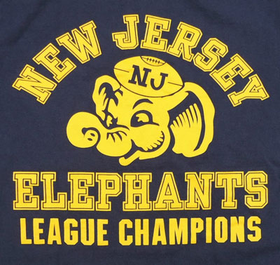 BUDDY 別注 Champion ロングスリーブTシャツ NEW JERSEY ELEPHANTS