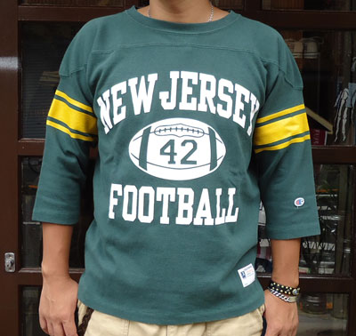 BUDDY 別注 Champion フットボールシャツ NEW JERSEY #42/BUDDY U.S.