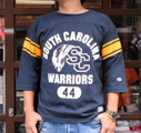 BUDDY 別注 Champion フットボールシャツ(SOUTH CAROLINA WARRIORS)