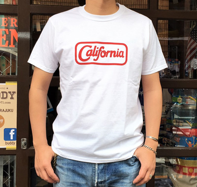 BUDDY×FRUIT OF THE LOOM CALIFORNIA Tシャツ 