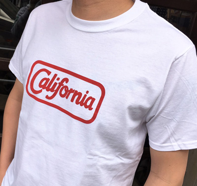 BUDDY×FRUIT OF THE LOOM CALIFORNIA Tシャツ 