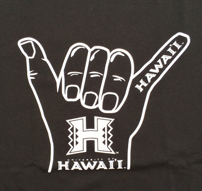 UNIVERSITY OF HAWAII Hang Loose Tシャツ ハワイ大学 