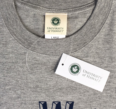 UNIVERSITY OF HAWAII カレッジロゴTシャツ ハワイ大学