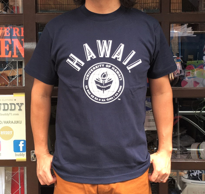 UNIVERSITY OF HAWAII カレッジロゴTシャツ ハワイ大学