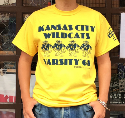 BUDDY オリジナル Tシャツ KANSAS CITY WILD CATS #1