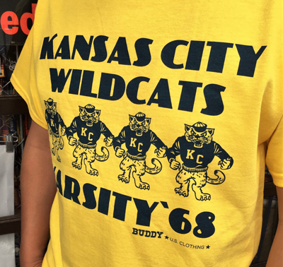 BUDDY オリジナル Tシャツ KANSAS CITY WILD CATS #1