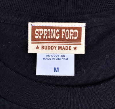 BUDDY オリジナル ポケット付き 両面プリントTシャツ