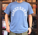 BUDDY オリジナル ピグメント Tシャツ ROCKY CREEK ブルージーン