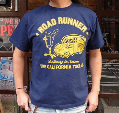 ロードランナー Tシャツ : バックドロップ ロードランナー Tシャツ レディースL