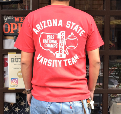 BUDDY 別注 RUSSELL ATHLETIC Ｔシャツ PROPERTY OF ARIZONA