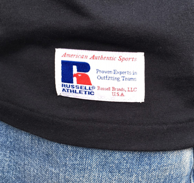 BUDDY 別注 RUSSELL ATHLETIC Ｔシャツ PHILA-BRAVES