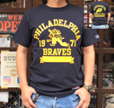 BUDDY 別注 RUSSELL ATHLETIC Ｔシャツ PHILA-BRAVES