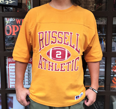 RUSSELL ATHLETIC ラッセルアスレチック フットボールTシャツ