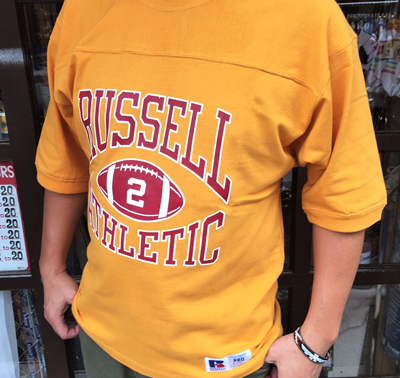 RUSSELL ATHLETIC ラッセルアスレチック フットボールTシャツ