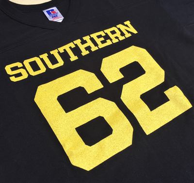 RUSSELL ATHLETIC ラッセルアスレチック フットボール Vネック ロングスリーブTシャツ