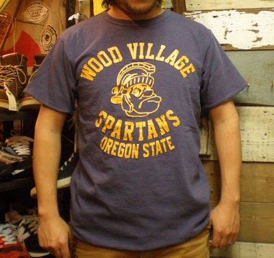 BUDDY　別注　Champion　U.S.A.　プリント Tシャツ2012（SPARTANS)