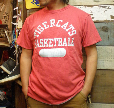 BUDDY　別注　Champion　U.S.A.　プリント Tシャツ2012（TIGERCATS）