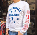 BUDDY オリジナル SCOTTSDALE BULLDOGS ロングスリーブＴシャツ