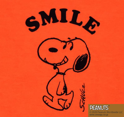 BUDDY 別注 PEANUTS スヌーピーTシャツ THE PEANUTS GANG オレンジ